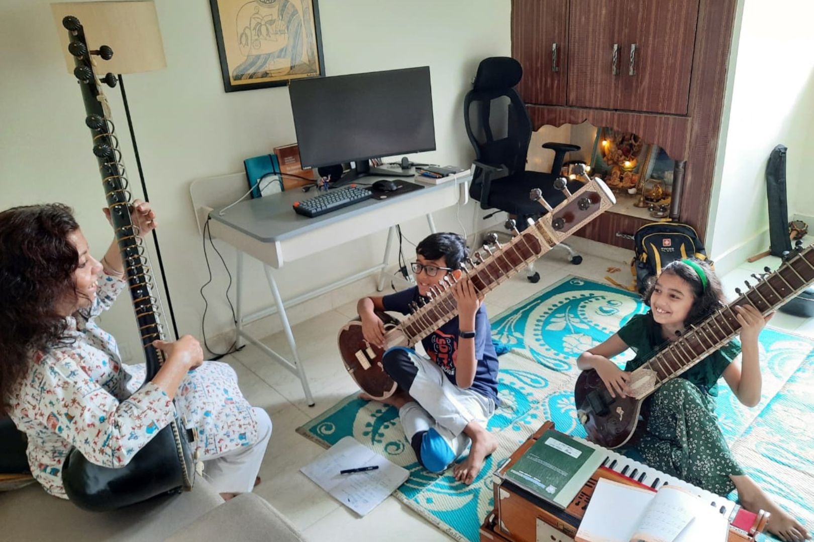 best sitar learning in dwarka