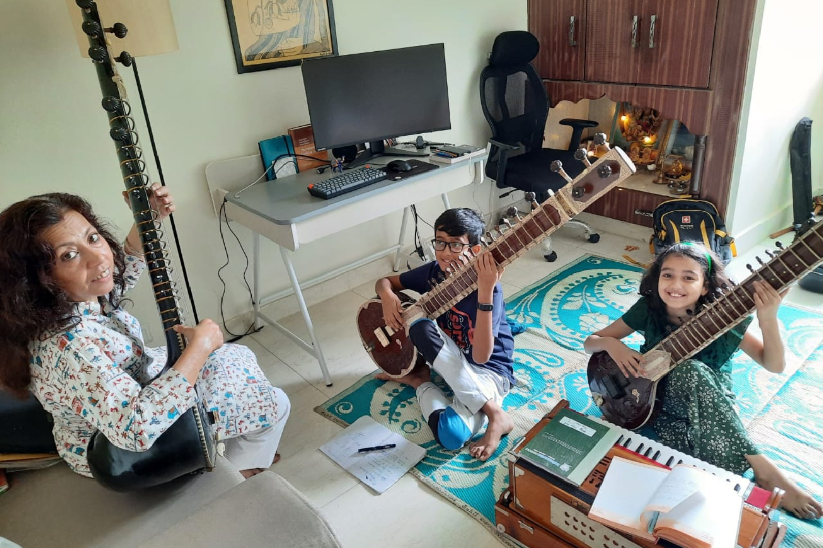 sitar learning